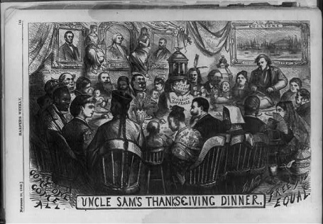 Uncle Sam's Thanksgiving Dinner