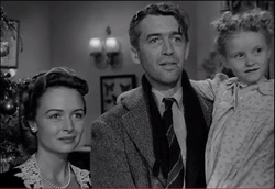 George Bailey finds the fulfillment of  hope in the residents of Bedford Falls.